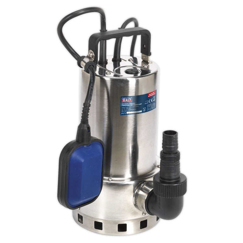 Submersible Stainless Water Pump Automatic Dirty Water 225L/min 230V