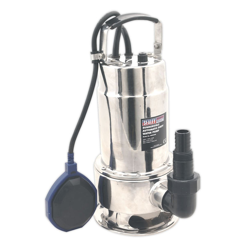 Submersible Stainless Water Pump Automatic Dirty Water 225L/min 230V