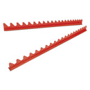 Sealey Premier Magnetic Sharks Teeth Spanner Rack 2pc WR02
