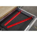 Sealey Premier Magnetic Sharks Teeth Spanner Rack 2pc WR02