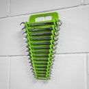 Sealey Premier Spanner Rack Capacity 15 Spanners - Hi-Vis Green WR08HV