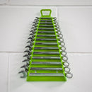 Sealey Premier Reverse Spanner Rack Capacity 15 Spanners - Hi-Vis Green WR09HV