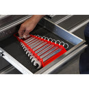 Sealey Premier Reverse Spanner Rack Capacity 15 Spanners WR09