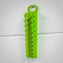 Sealey Premier Spanner Rack Capacity 10 Stubby Spanners - Hi-Vis Green WR10HV