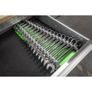 Sealey Premier Reversible Spanner Rack 16pc - Hi-Vis Green WR11HV