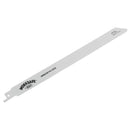 Sealey Worksafe&reg; Reciprocating Saw Blade for Metal 250mm 18tpi - Pack of 5 WRS3014/250
