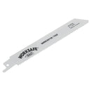 Sealey Worksafe&reg; Reciprocating Saw Blade 150mm 10tpi - Pack of 5 WRS3018/150