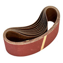 Sealey Worksafe&reg; 75 x 533mm Sanding Belt 120Grit - Pack of 10 WSB53120