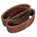 Sealey Worksafe&reg; 75 x 533mm Sanding Belt 24Grit - Pack of 5 WSB53245