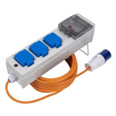 Sealey Caravan & Camping Mains Unit 15m with RCD WSC16133