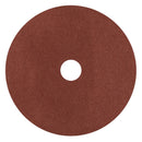 Sealey Worksafe&reg; 115mm Fibre Backed Sanding Disc 60Grit - Pack of 25 WSD4560
