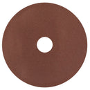 Sealey Worksafe&reg; 125mm Fibre Backed Sanding Disc 120Grit - Pack of 25 WSD5120