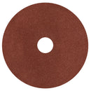 Sealey Worksafe&reg; 125mm Fibre Backed Sanding Disc 40Grit - Pack of 25 WSD540