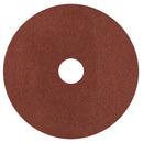 Sealey Worksafe&reg; 125mm Fibre Backed Sanding Disc 60Grit - Pack of 25 WSD560