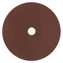 Sealey Worksafe&reg; 175mm Fibre Backed Sanding Disc 80Grit - Pack of 25 WSD780