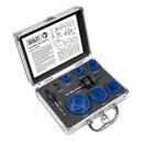 Sealey Plumber's Hole Saw Kit 9pc WSPHSK
