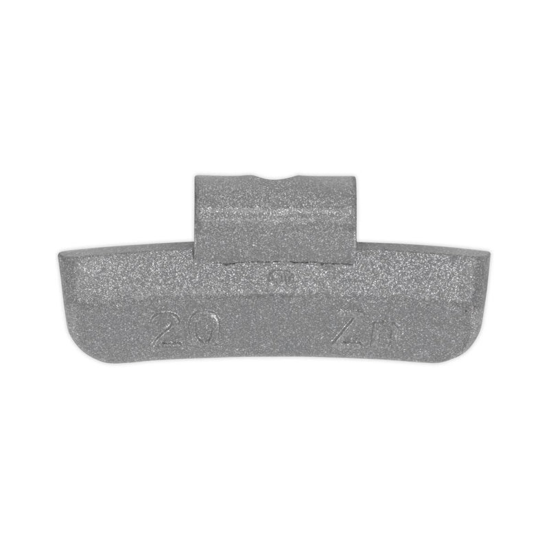 Wheel Weight 20g Hammer-On Plastic Coated Zinc for Alloy Wheels Pack of 100