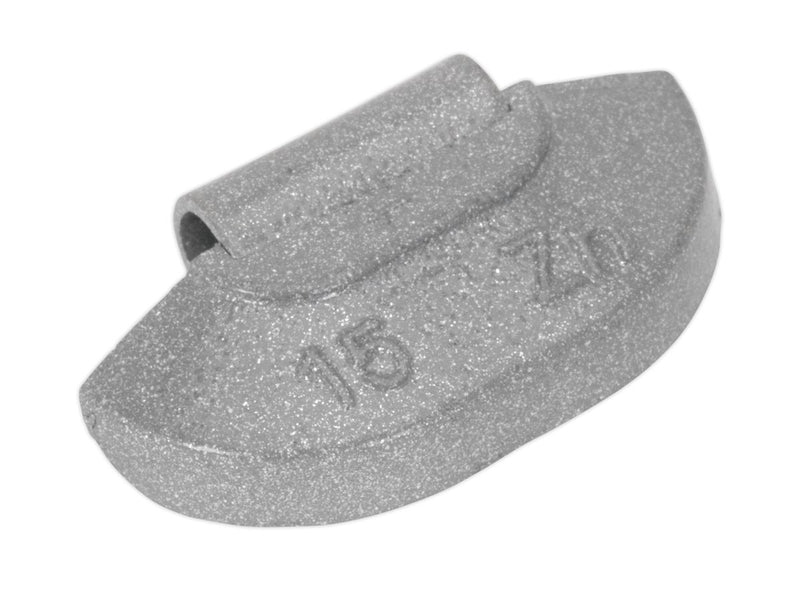 Wheel Weight 15g Hammer-On Zinc for Steel Wheels Pack of 100