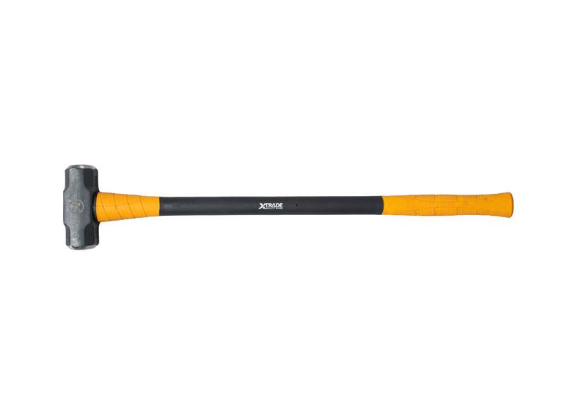 XTRADE Sledge Hammer 7lb Fibre Glass 36" Club Lump Rubber Grip X0900081