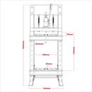 Sealey Hydraulic Floor Type Press 10 Tonne YK10ECF