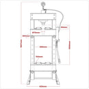 Sealey Hydraulic Floor Type Press 30 Tonne YK30XF