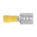 Sealey Push-On Female Terminal 9.5mm, Yellow - Pack of 100 YT14