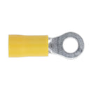Sealey Easy-Entry Ring Terminal 5.3mm (2BA), Yellow - Pack of 100 YT18