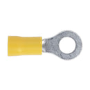 Sealey Easy-Entry Ring Terminal 6.4mm (1/4"), Yellow - Pack of 100 YT19