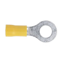 Sealey Easy-Entry Ring Terminal 8.4mm (5/16"), Yellow - Pack of 100 YT20