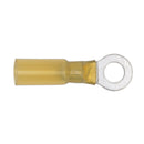 Sealey Heat Shrink Ring Terminal 6.4mm, Yellow - Pack of 25 YTSR2564