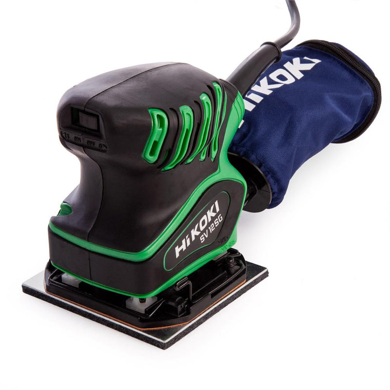 HIKOKI ORBITAL SANDER 114MM X 140MM DETAIL PALM CORNER MOUSE 200W SANDING SV12SG