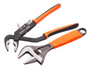 Bahco Adjustable Wrench 8" & 10" Waterpump Pliers Orange Grip 8224 9031