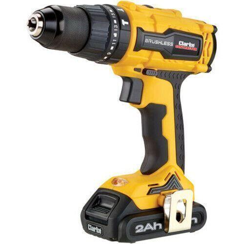 Clarke Combi Drill Driver & Hammer Drill 18V Brushless (2 x 2Ah Li-ion) CON18LIC