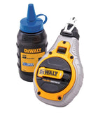Dewalt Chalk Line Reel Set Kit & Blue Chalk 30m 100ft Set XMS25CHALK