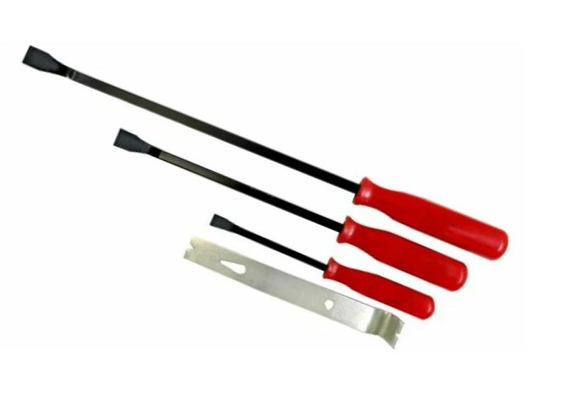 Dekton Pry Bar Set 4pc Gorilla Wrecking Bar Pry Bar Crowbar DT10830