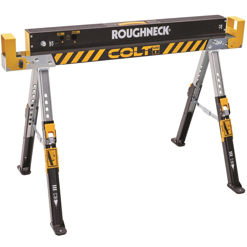 Roughneck Sawhorse Trestle Colt Adjustable 598kg Capacity ROU35601