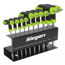 SEALEY TORX KEY SET TRX STAR 10PC T HANDLE ALLEN KEY ALLAN HEX WRENCH S01151