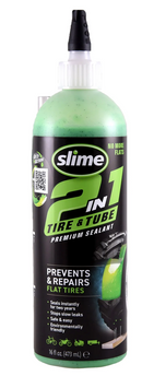 Slime Tyre Sealant Prevent & Repair Punctures 2 in 1 455ml Flat Tyre 10193-51