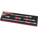 EXTENSION BAR SET 5PC WOBBLE END 1/2" DRIVE LONG SOCKET RATCHET SET CT1236