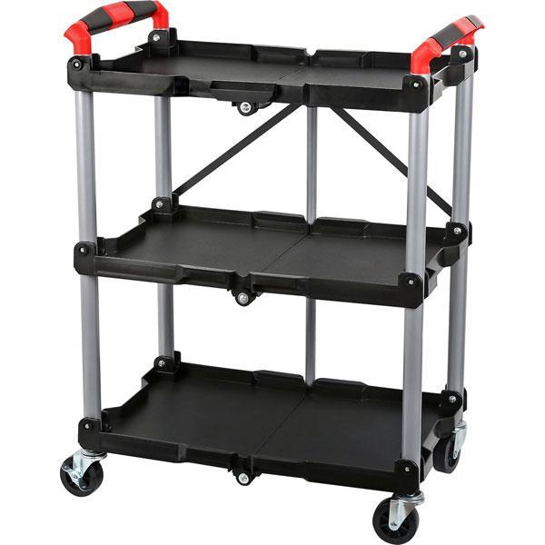 Tool Trolley Workshop Cart Storage Garage Workshop DIY 3 Tier Wheel Cart CT0681