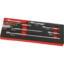 1/4" EXTENSION BAR SOCKET SET 5PC RATCHET BAR SIZES 50-225MM EVA FOAM CT1230