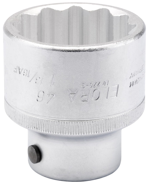 Draper Elora Bi-Hexagon Socket, 46mm-1.13/16" 3/4" Sq. Dr. 00848