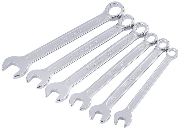 Draper Elora Midget Metric Combination Spanner Set (6 Piece) 04212