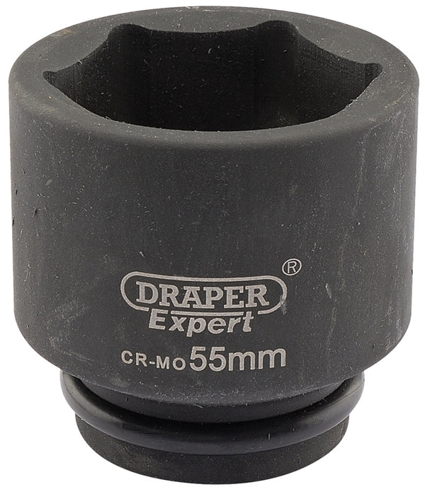 Draper Draper Expert HI-TORQ&#174; 6 Point Impact Socket, 3/4" Sq. Dr., 55mm 05036