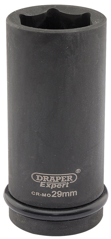 Draper Draper Expert HI-TORQ&#174; 6 Point Deep Impact Socket, 3/4" Sq. Dr., 29mm 05061