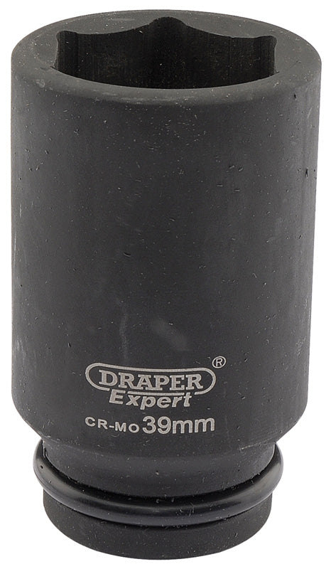 Draper Draper Expert HI-TORQ&#174; 6 Point Deep Impact Socket, 3/4" Sq. Dr., 39mm 05070