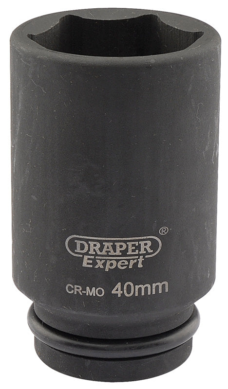 Draper Draper Expert HI-TORQ&#174; 6 Point Deep Impact Socket, 3/4" Sq. Dr., 40mm 05071