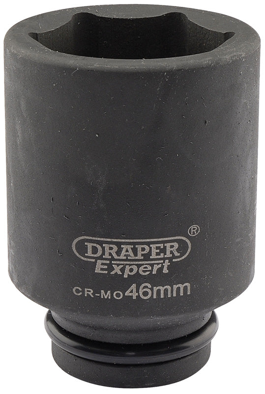 Draper Draper Expert HI-TORQ&#174; 6 Point Deep Impact Socket, 3/4" Sq. Dr., 46mm 05077