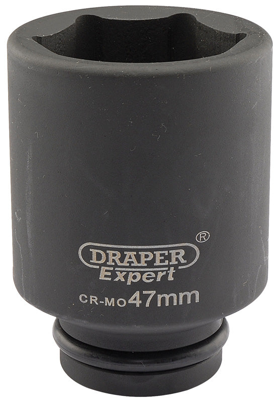 Draper Draper Expert HI-TORQ&#174; 6 Point Deep Impact Socket, 3/4" Sq. Dr., 47mm 05078