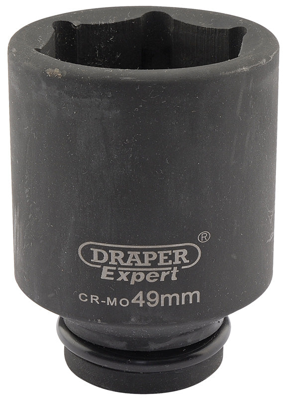 Draper Draper Expert HI-TORQ&#174; 6 Point Deep Impact Socket, 3/4" Sq. Dr., 49mm 05080